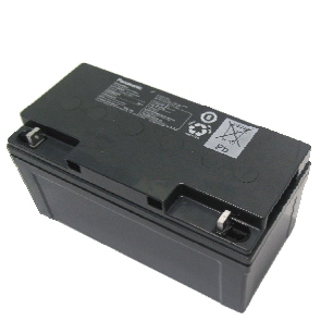 松下蓄电池（panasonic）LC-P1265---后备浮充使用普通品用途：中小型UPS配套，金融、电信、政府、医疗、小型数据中心等。特点：浮充期待寿命10年；优质板栅合金、独特生产工艺，进一步增强板栅抗腐蚀能力，延长产品使用寿命；采用优质阻燃材ABS槽壳，符合UL94V-0标准，降低壳体燃烧可能